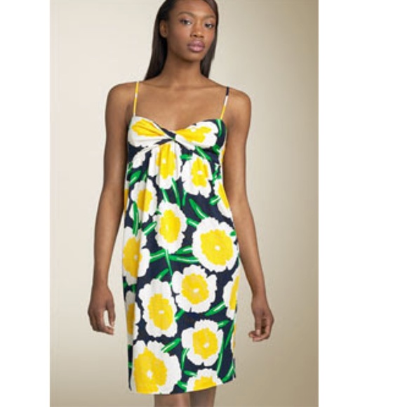 diane von furstenberg yellow dress